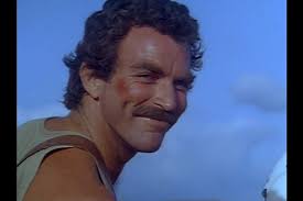 LOVE when #TomSelleck broke the 4th wall during an episode of Magnum P.I.  ... especially during this scene. Past Tense. Season 3. Episode 5.