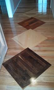 4 Diamond Design Each Diamond Is Made With A Different Species Of Wood Beautiful For A Foyer Or Focal Point In Any Room Wood Tiles Design Flooring Wood Tile