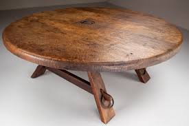 Check spelling or type a new query. Strong Oak Brutalist Round Coffee Table France 1950s Mid 20th Century Davidowski Recent Added Items European Antiques Decorative