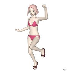 NSUNS4 - Sakura Haruno (Swimsuit) by LorisC93 on DeviantArt