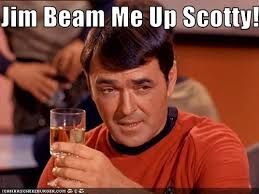 Jim Beam Me Up Scotty Star Trek Funny Star Trek Tos Star Trek