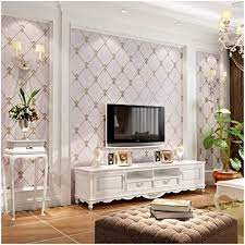 Living Room Wallpaper Qihang European Modern Simple 3d Non Woven Imitation Deerskin Wallpaper Liv Luxury Living Room Wallpaper Living Room Living Room Modern