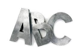 MONOGRAM STYLE - LARGE LIVING ROOM LETTERS! | Nbaynadamas Furniture and  Interior