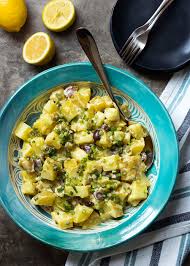 Try a range of flavour combinations and dressings to liven up this classic side dish. Potato Salad With Olives And Capers Just A Little Bit Of Bacon