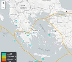 Σεισμός μεγέθους 3,6 βαθμών της κλίμακας ρίχτερ σημειώθηκε στις 14:18 το μεσημέρι της κυριακής (04.04.2021) νοτίως της κρήτης. Seismoi Prosfatoi Seismoi Live Se Xarth Se Ellada Kai Kosmo Mykosmos Gr