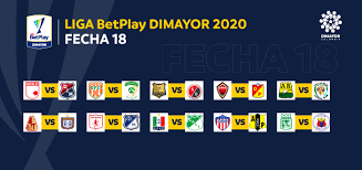El principal cambio para este torneo es que regresan las 20 fechas en la fase de todos contra todos, ya que con el ascenso de quindío y huila la. Datos Previos A La Fecha 18 En La Liga Betplay Dimayor 2020 Dimayor