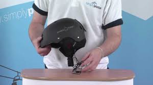 The actual helmet supplied will be matte black as shown in the main photo. Protec Classic Snow Helmet Matte Black Audio Www Simplypiste Com Youtube