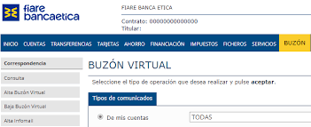 Contacto Fiare Banca Etica