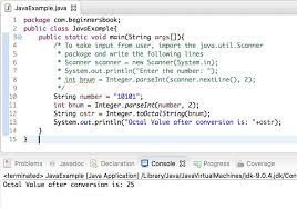 Convert decimal to binary in java. Java Binary To Octal Conversion With Examples
