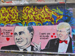 Melbourne Cbd Best Street Art Trump Putin Hosier Lane Click The Image For 40 Unique Things To Do In Melbourne Au Street Art Best Street Art Sewing Tutorials