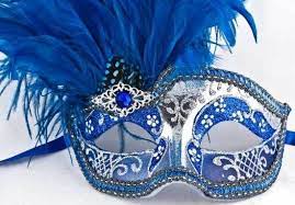 Blue and brass masquerade mask, carnival of venice mask graphy mardi gras, halloween mask ball, happy halloween, disco ball, party png. Italian Mask Blue And White Italian Masks Italian Mask Venetian Carnival Masks