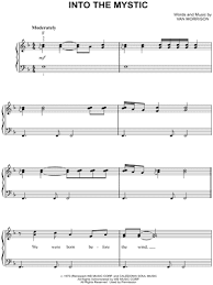 G let your soul and spirit fly. Van Morrison Into The Mystic Sheet Music Easy Piano In F Major Transposable Download Print Sku Mn0117445