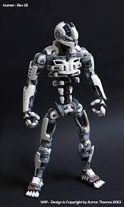 Maker Spent 6 Months Building A 3d Printed Fully Posable Action Figure 3d Printing Toys Prints Action Figures