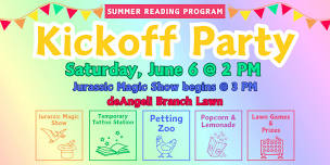 Summer Reading Program Kickoff Party