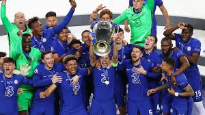 Havertz lifts the trophy having steered chelsea to their second champions league. 8smmcxvhzhbjlm