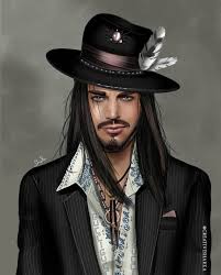 I Have To Admit Long Hair Suits You Very Much Adam New Digital Painting Adamlambert Reference Look From Sc Adam Lambert American Idol Contestants Adam Style