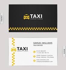Biglietto Da Visita Taxi Giallo Con Modello Di Vettore Di Colore Nero 02 Busine Business Cards Creative Business Cards Creative Templates Yellow Business Card