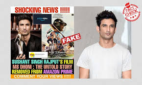From a ticket collector to a celebrated cricketer. No Amazon Prime Did Not Drop Sushant Singh Rajput S Film On Ms Dhoni