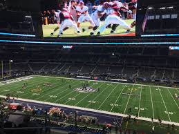 At T Stadium Standing Room Only Football Seating