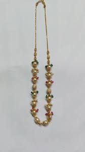 Pin By Prianka Chakraborty On Exclusive Jwellery Gold Jewelry Fashion Black Beaded Jewelry Beautiful Gold Necklaces