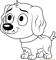 You can use these free pound puppies coloring pages for your websites, documents or presentations. Pound Puppies Vanilli Coloring Page For Kids Free Pound Puppies Printable Coloring Pages Online For Kids Coloringpages101 Com Coloring Pages For Kids