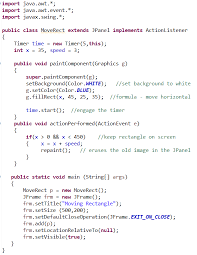 For example, to draw a line, an application calls the following: Animation Javabitsnotebook Com