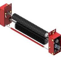 Bronco™ Brush (Self-Driven) Conveyor Belt Cleaner - ASGCO