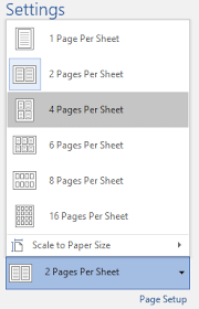 Cara Print Beberapa Halaman Dalam Satu Lembar Kertas Pada Microsoft Word Dnyea