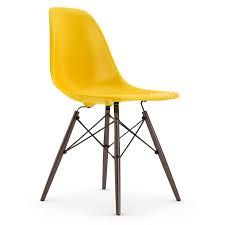 Get the largest desk that fits comfortably in your space, as you can never have enough work surface. Vitra Eames Plastic Side Chair Dsw Sunlight Without Upholstery Without Upholstery Standard Version 43 Cm Dark Maple By Charles Ray Eames 1950 Designer Furniture By Smow Com