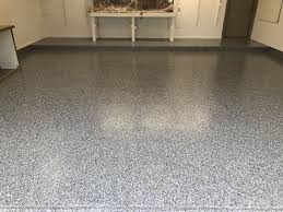 This Floor Had An Existing Coating It Was Removed And Replaced With The Classic Finish In Silver S Garage Floor Flooring Contractor Epoxy Garage Floor Coating