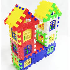 Children S Educational Enlightenment Square Plastic Toy Bricks House Group Assembled Kindergarten Educational Toys Birthday Gift Brick House Toy Brickkindergarten Educational Toys Aliexpress