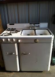 1950 ge stove/sink/oven/fridge combo