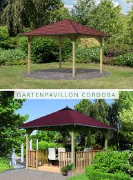 Wohnhaus in holzrahmenbauweise viele menschen schätzen holz als bau see more of holz baupläne carport gartenhaus pavillon on facebook. Karibu Gartenpavillon Cordoba Garten Pavillon Garten Holz Pavillon