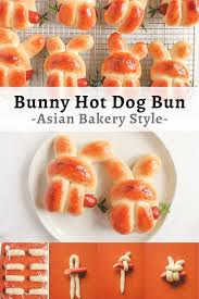 Bunny Sausage Buns Recipe Hot Dog Buns Dog Bread Bunny Bread