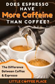 Does Espresso Have More Caffeine Than Coffee Coffee Recipes Lemonade Recipes Healthy Coffee
