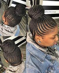 If it's a loose braid hairstyle, then yes. Cornrow Ponytails Feed In Braids Cornrow Ponytail African Hair Braiding Styles African Braids Hairstyles