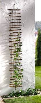 Hemp Cord And Stick Trellis Diy Garden Trellis Diy Trellis Rustic Trellis