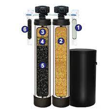 Dual Tank Water Softener And Whole House Filter System
