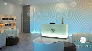 Please call and make an appointment. Modern Beauty Salon Interior Design In Dubai Hair Nail Spa Spazio