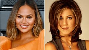 We're newly obsessed with her hairstyles, and we've gone through her hair history chrissy teigen has the world's coolest hairdressers, so yes, we want her hair. Chrissy Teigen S New Haircut Totally Looks Like The Rachel Glamour