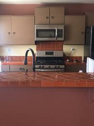 ugly kitchen cabinets and low funds