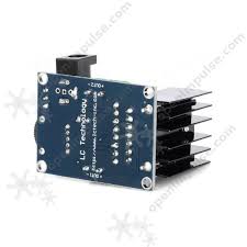 With 15vdc power, the 10uf capacitor shown in the data sheet. Tda7266 Audio Amplifier Module Open Impulseopen Impulse