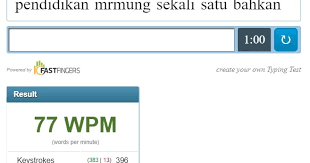Maklum, jika kita mengetik menggunakan bahasa indonesia, kita mempunyai satu huruf konsonan wajib yang memang kebanyakan ada dalam setiap kalimat, tapi kalo memang memakai bahasa inggris hal ini. Tes Kecepatan Mengetik 10 Jari Anda Disini Mr Mung Dot Com