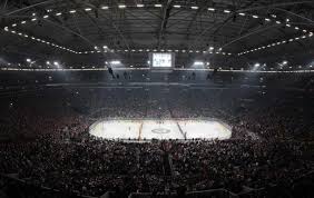The schalke's stadium holds the distinction of being the first fully privately funded stadium in germany at the cost of û191 million. Hockey World Championships At Veltins Arena 77 000 Gelsenkirchen Germany Hockey World Hockey Ice Hockey