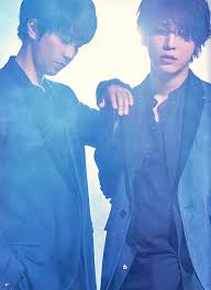 To celebrate both the first anniversary of obey me! Kamenashi Kazuya Yamashita Tomohisa As Kame To Yamapi For Anan Asian Junkie Cute Japanese Boys Japanese Artists Most Handsome Men