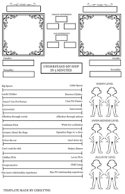 Made By Gibslythe Character Reference Sheet Character Sheet Template Drawing Meme