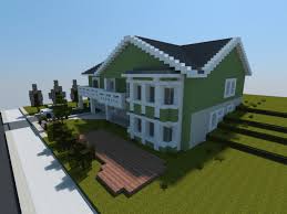 Similar to the game, you'll find lots of cubes, grassy areas, and open spaces. Realistic Family House Minecraft Houses Minecraft House Designs Minecraft