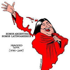 Mercedes Sosa Latinoamericana Arte De La Musica La Voz De America Arte De Protesta