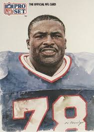 Bruce Smith 1991 Pro Set #417 All AFC Team NFL Card-Free Shipping