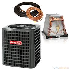 These air conditioners are made by goodman manufacturing which is a part of daikin global. 2 5 Ton 14 Seer Goodman Air Conditioner With Adp Mobile Home Coil Hvacdirect Com